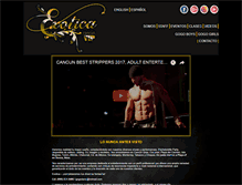 Tablet Screenshot of exoticancun.com